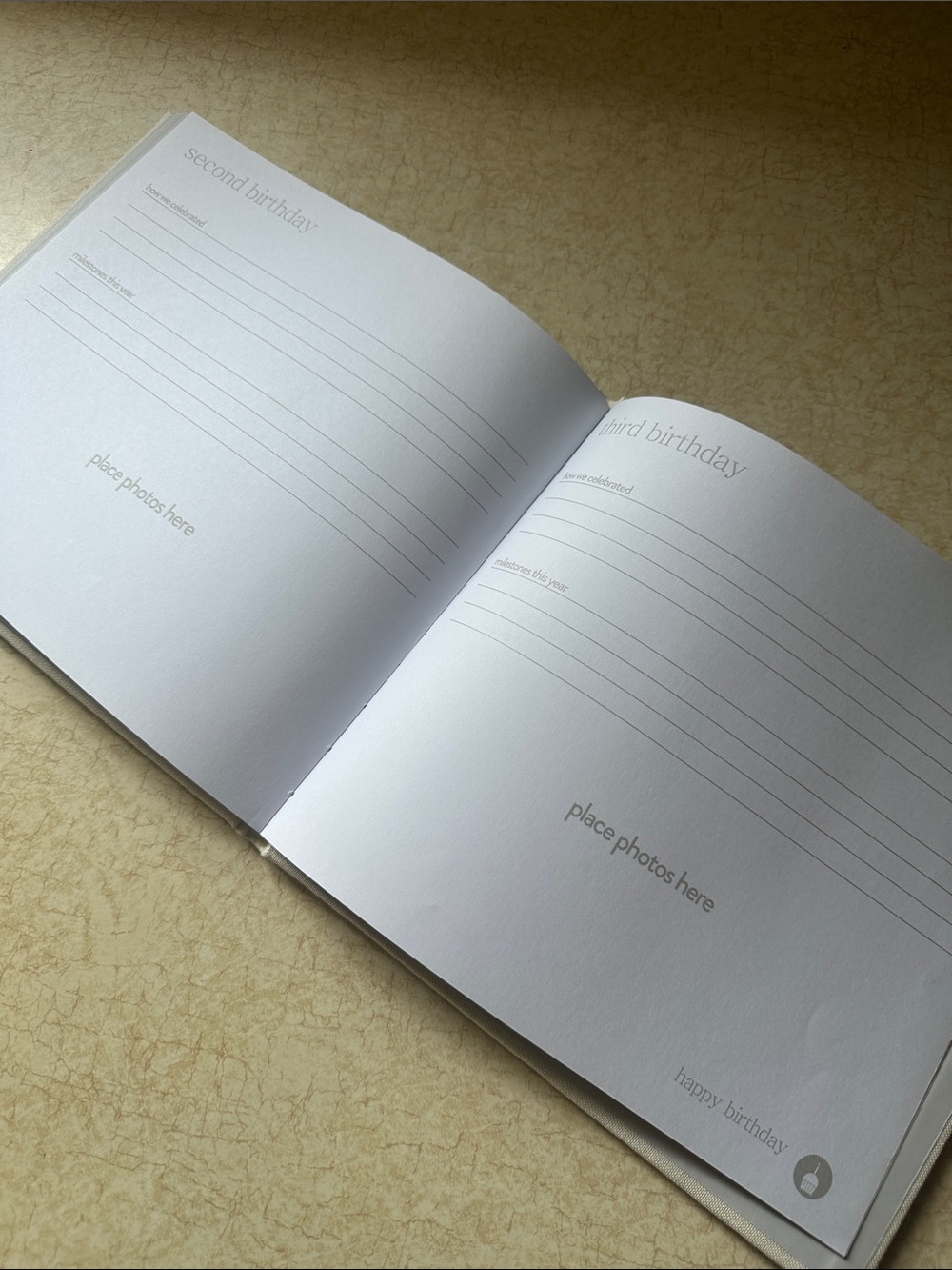 My Baby Book Baby Memory Album - Cream Cover - Picture 10 of 13